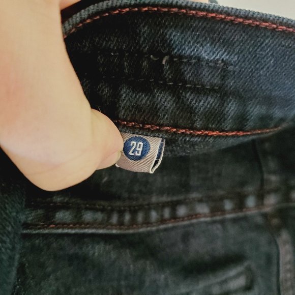 COH Elson Dark Wash Medium Rise Classic Straight Leg Jeans - Picture 10 of 13